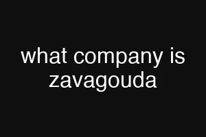 what company is zavagouda