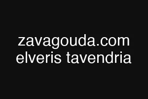 zavagouda.com elveris tavendria
